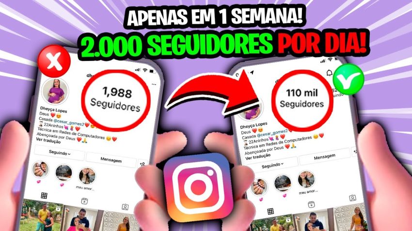 Ganhar seguidores