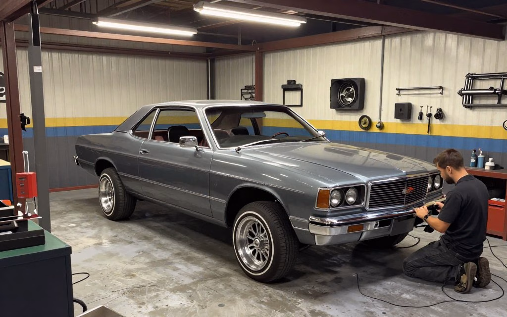 Oficina de customização de carros